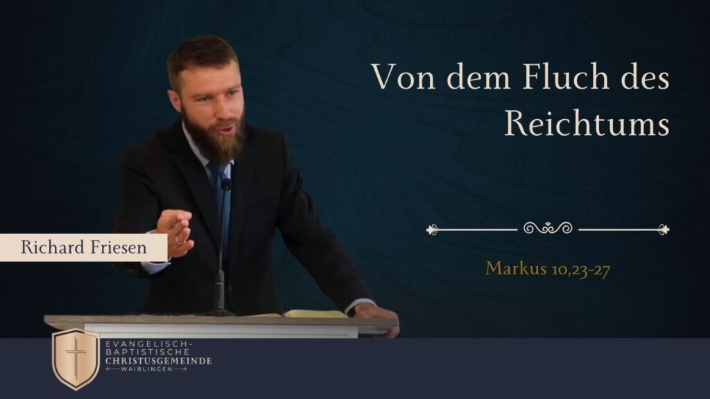 Von dem Fluch des Reichtums