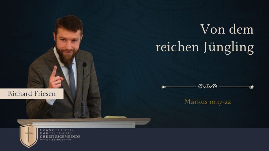 Von dem reichen Jüngling