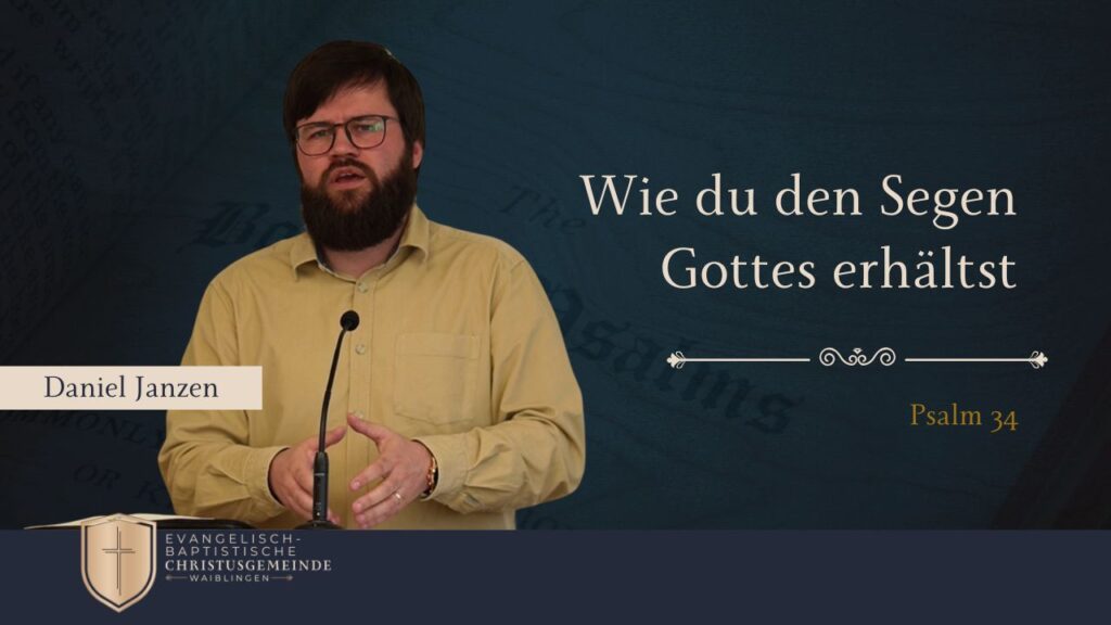 Wie du den Segen Gottes erhältst