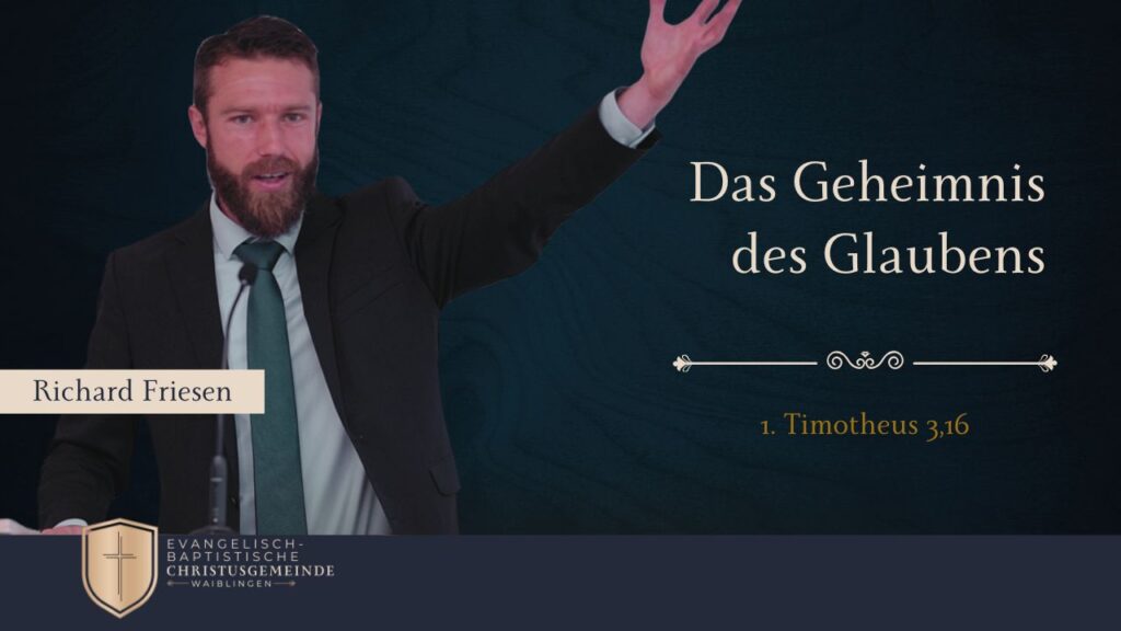Das Geheimnis des Glaubens