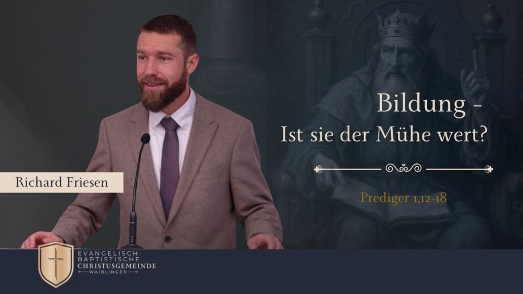 Bildung – Ist es der Mühe wert?
