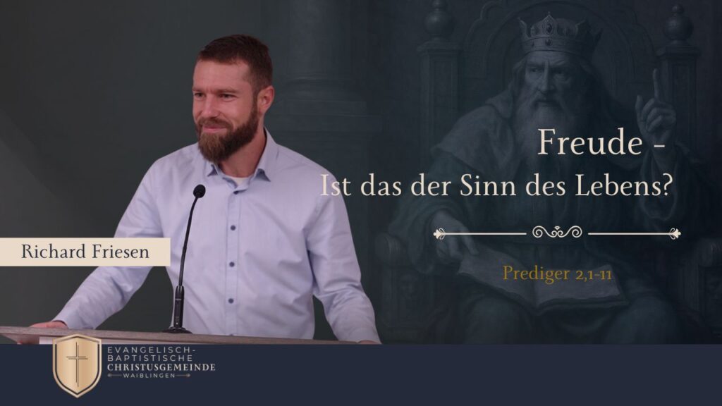 Freude – Ist das der Sinn des Lebens?