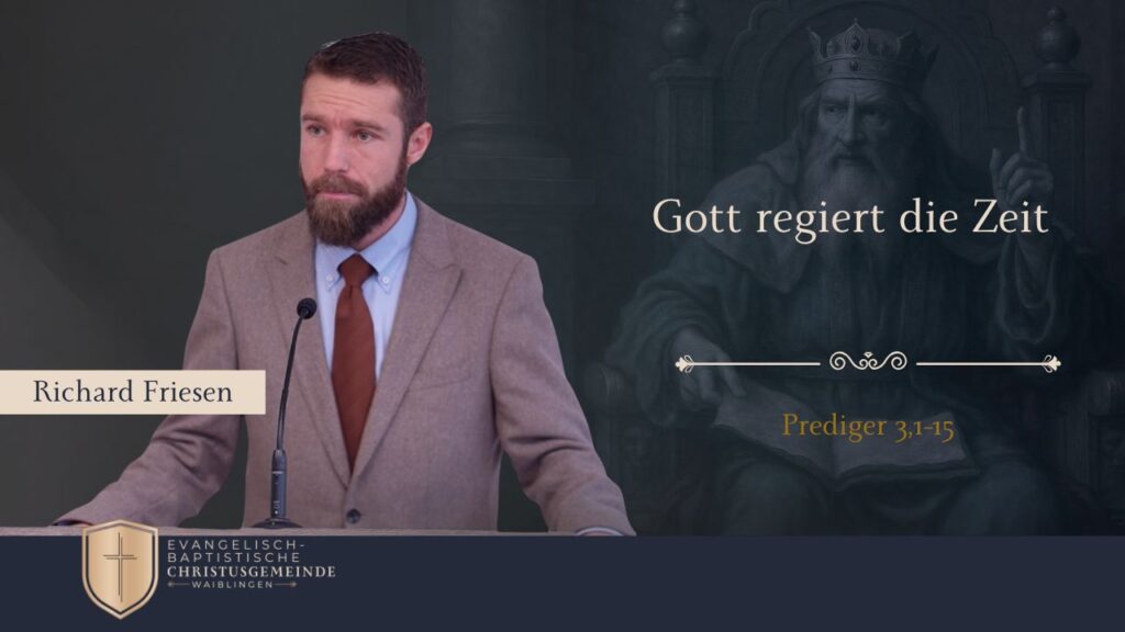Gott regiert die Zeit