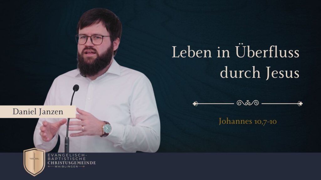 Gottes Kontrolle im menschlichen Chaos