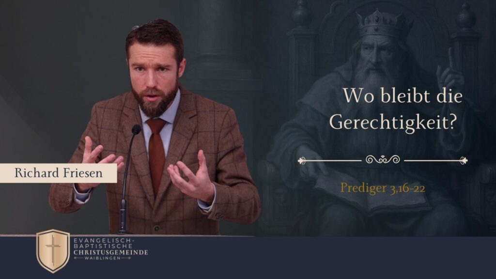 Wo bleibt die Gerechtigkeit?