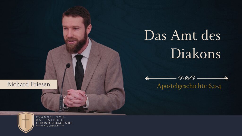 Das Amt des Diakons