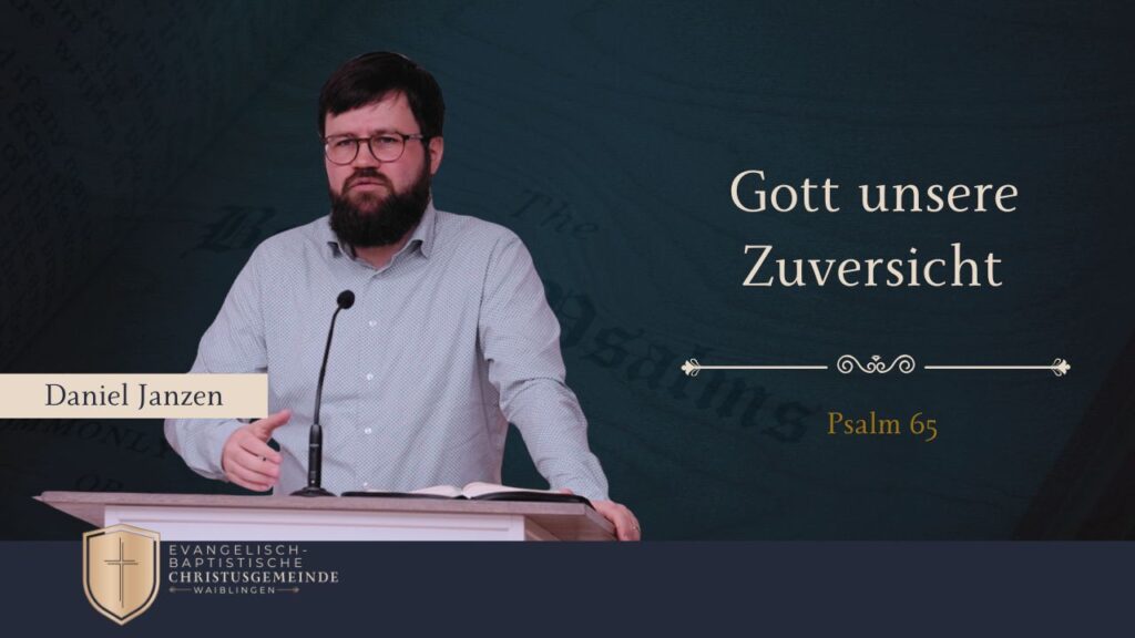 Gott unsere Zuversicht