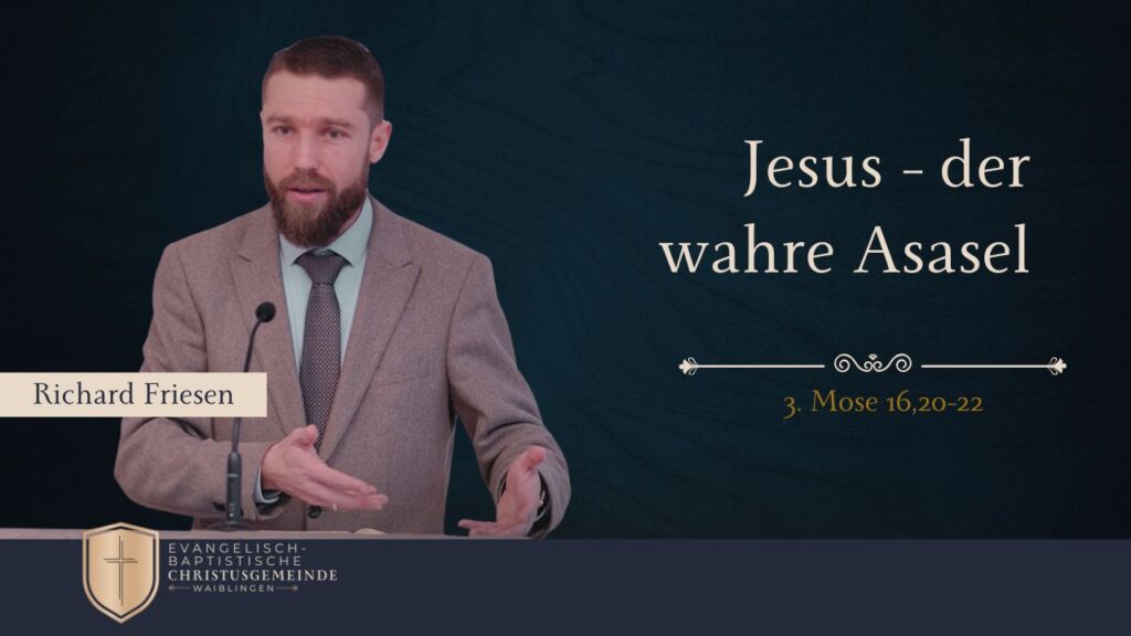 Jesus – der wahre Asasel