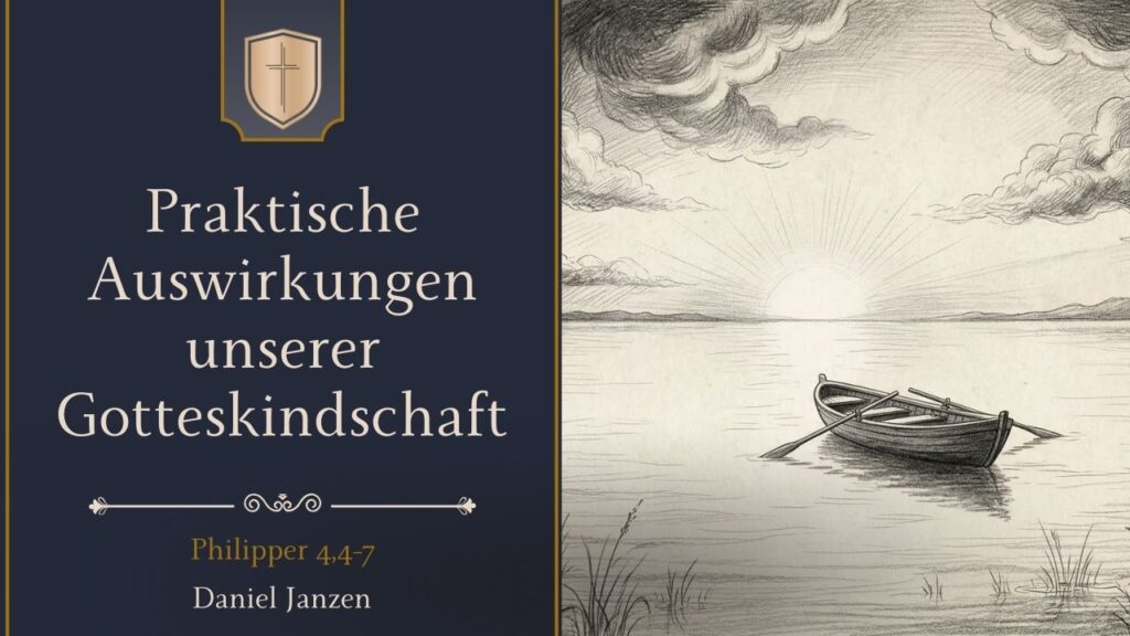 Praktische Auswirkungen unserer Gotteskindschaft