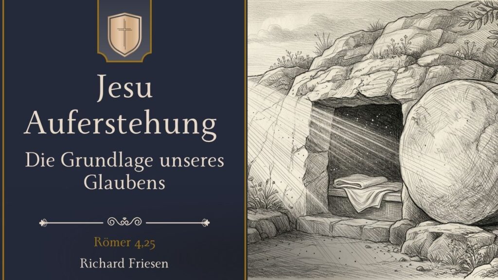 Jesu Auferstehung – die Grundlage unseres Glaubens
