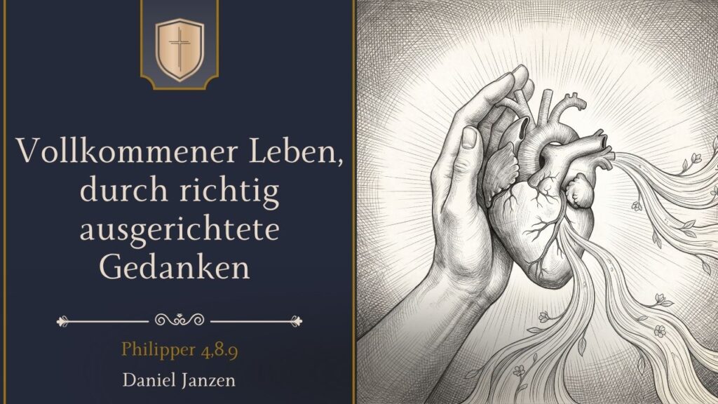 Vollkommener Leben, durch richtig ausgerichtete Gedanken