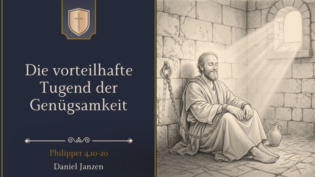 Die vorteilhafte Tugend der Genügsamkeit